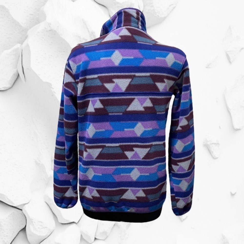 Patagonia Women's Synchilla Retool Snap-T Pullover Fleece Guatemalan Tango S - Picture 3 of 8